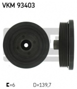 SKF - VKM93403 - Шкив коленвала