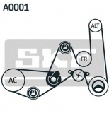 SKF - VKMC310511 - Водяной насос + комплект ручейковых ремней