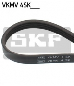 SKF - VKMV4SK922 - Ремень поликлиновой CITROEN Jumper 2.2 Hdi 04/06->,PEUGEOT Boxer 2.2 Hdi 04/06->, FIAT Ducato 07/06->, FORD Transit 07/06->