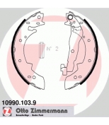 ZIMMERMANN - 109901039 - Колодки тормозные барабанные