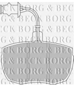 BORG & BECK - BBP1481 - 