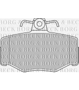 BORG & BECK - BBP1673 - Колодки тормозные (BBP1673)