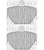 BORG & BECK - BBP1679 - 