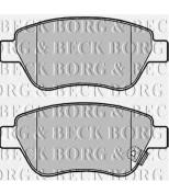 BORG & BECK - BBP2000 - Колодки тормозные (BBP2000)