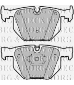 BORG & BECK - BBP2183 - Колодки тормозные (BBP2183)