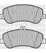 BORG & BECK - BBP2210 - Колодки тормозные (BBP2210)