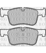 BORG & BECK - BBP2334 - Колодки тормозные (BBP2334)