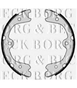 BORG & BECK - BBS6424 - Колодки тормозные (BBS6424)
