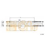 COFLE - 115456 - Трос стояночного тормоза задн FORD FIESTA all - KA all- PUMA all 96-99