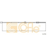 COFLE - 115756 - Трос стояночного тормоза