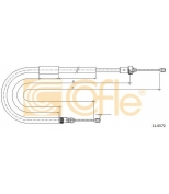 COFLE - 116572 - Трос стояночного тормоза RENAULT: CLIO(3)LH BR/DISC 1323/1210 mm