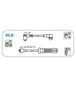 JANMOR - VL8 - VL8_провода в/в Volvo 340/360 2.0 88  (93x65 65 65 75)