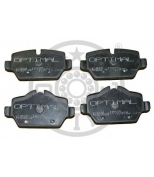 OPTIMAL - 12235 - Тормозные колодки диск зад BMW E87 E90