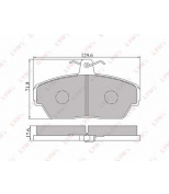 LYNX - BD4604 - Тормозные колодки передние GAZ Volga 3110/Gazelle 3302