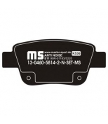 MASTER-SPORT - 13046058142NSETMS - Колодки тормозные premium до 40 000км гарантии 13-0460-5814-2-n-set-ms 29836