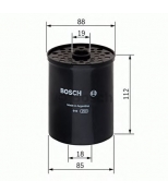 BOSCH - 1457434200 - Фильтр топливный FORD FIESTA 91-96  GRANADA 77-85