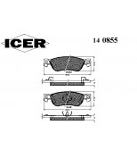 ICER - 140855 - 140855000944001 Тормозные колодки дисковые