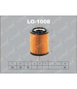 LYNX - LO1008 - Фильтр масляный AUDI A6 3.7 99-05 / A8 3.7-4.2 98-02 / Q7 3.6 06 , FORD Galaxy 2.8 95-00, JEEP Grand Cherokee 3.1TD 99 , MERCEDES BENZ V-Class 2.8 97-03, PORSCHE Cayenne 3.2-3.6 03 , VW Golf III 2.8 92-97, Transporter 5 3.2 04-09 / Passat 2.8 91-96 / 2.3-4