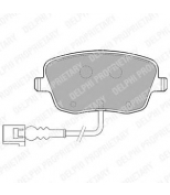 DELPHI - LP1754 - Тормозные колодки LP1754