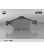 FENOX - BP43029 - Колодки торм.диск.перед. Ford Fusio...