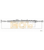COFLE - 16511 - Трос стояночного тормоза прав задн FIAT TIPO-TEMPRA 1.1-1.4-1.5-DS (барабанные тормоза) 88-