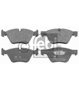 FEBI - 16503 - Колодки торм. BMW E90/E91/E92/E60/E61 перед.к-т