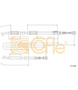 COFLE - 171425 - Трос стояночного тормоза прав задн TOYOTA COROLLA all AE101-GT (дисковые тормоза) 91-98