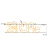 COFLE - 171510 - Трос стояночного тормоза TOYOTA: CAMRY 01- FRONT 2056/1711 mm