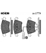 ICER 181779 Комплект тормозных колодок, диско