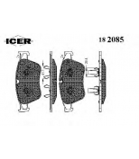 ICER - 182085 - Колодки тормозные