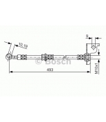 BOSCH - 1987476370 - Тормозной шланг5881126000