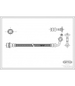 CORTECO - 19032946 - Тормозной шланг передний [305mm]