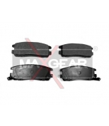 MAXGEAR - 190483 - Комплект тормозных колодок, дисковый тормоз