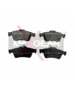 MAXGEAR - 190523 - Комплект тормозных колодок, дисковый тормоз