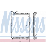NISSENS - 62657A - Радиатор основной MB OM442/96>