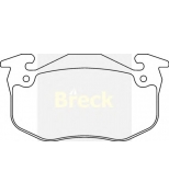 BRECK-LUMAG - 206340070200 - Колодки тормозные дисковые