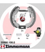ZIMMERMANN - 209901080 - Комплект тормозных колодок