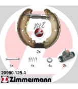 ZIMMERMANN - 209901254 - Комплект тормозных колодок