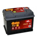 CENTRA - CB602 - Plus аккумулятор 12V 60Ah 540A ETN 0(R+) B13 242x175x175 14kg