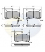 COMLINE - CBP3245 - Колодки дисковые
