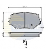 COMLINE - CBP3475 - Колодки дисковые