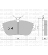 METELLI - 2201320 - Комплект тормозных колодок, диско