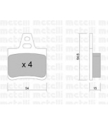 METELLI - 2202850 - К-т дисков. тормоз. колодок