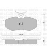 METELLI - 2203280 - Комплект тормозных колодок, диско