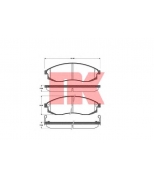 NK - 222251 - Колодки тормозные дисковые 222251