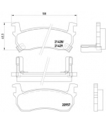 MINTEX - MDB1475 - NISSAN Micra (K10) 85>92 F колодки MINTEX