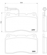 TEXTAR - 2375701 - Комплект тормозных колодок, диско