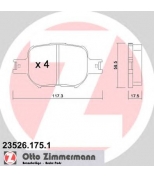 ZIMMERMANN - 235261751 - Колодки