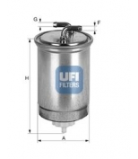 UFI - 2438200 - Топливный фильтр