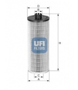 UFI - 2503600 - Фильтр масляный